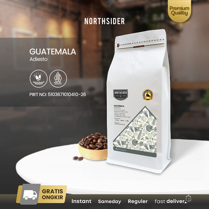 

Northsider Kopi Arabika Guatemala Adiesto Fully-Washed Coffee 1Kg