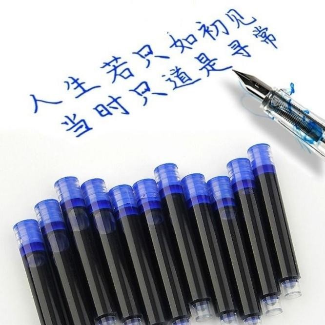 Pulpen Fountain Tinta Isi Ulang Pengganti/Fountain Pen Refill | Casmenon