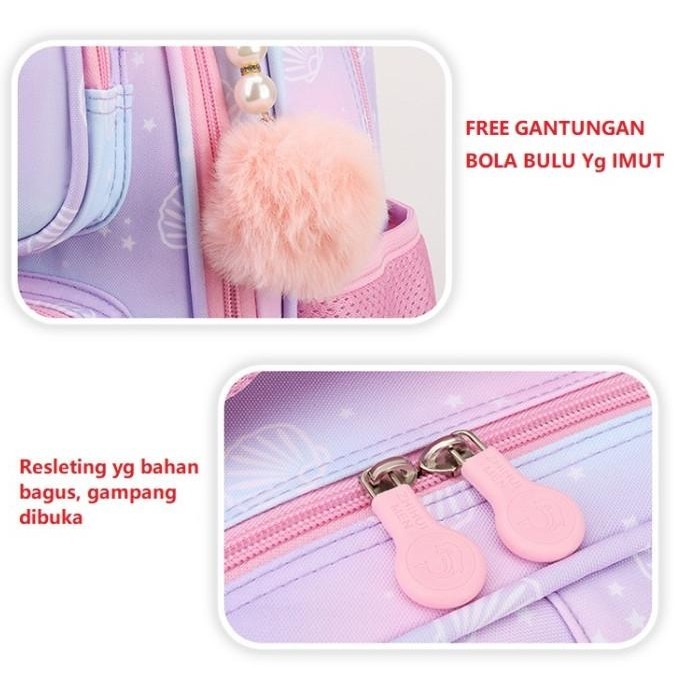 TERBARU | TAS SEKOLAH ANAK PEREMPUAN TAS SD KELAS 3-6 SCHOOL BAG KID RANSEL