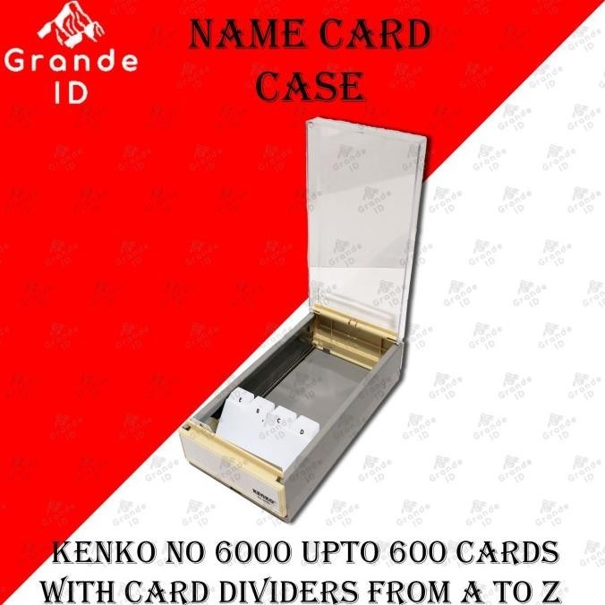 

Kotak Kartu Nama Kenko No 6000 Name Card Case Box Premium Murah Baru