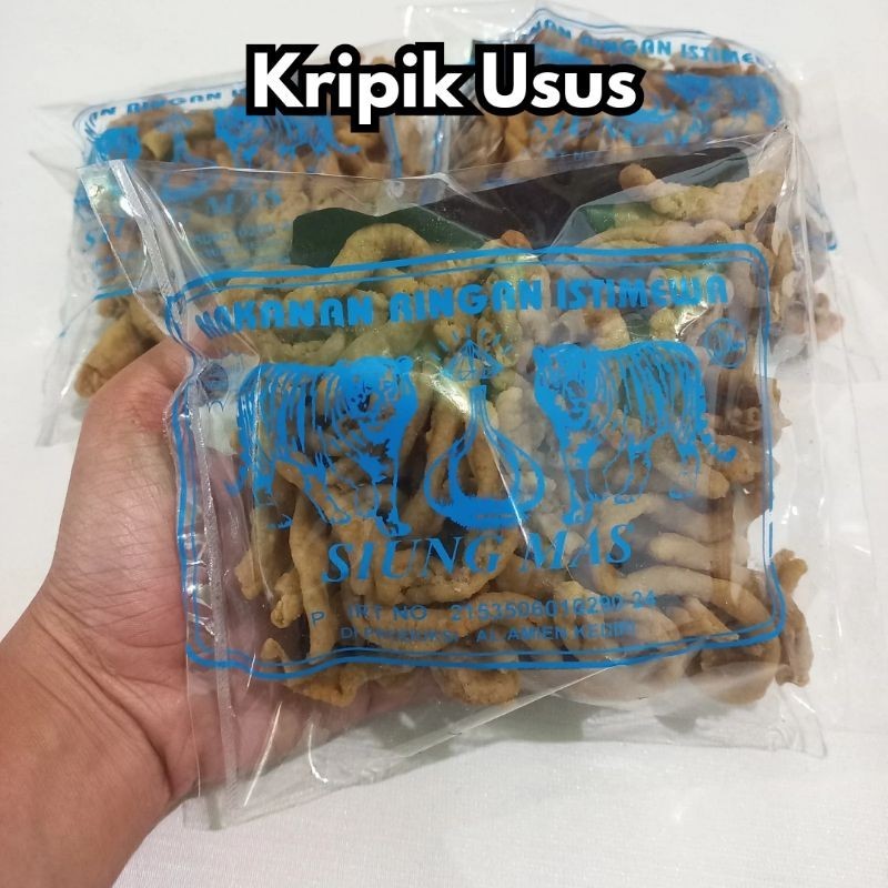 

Kripik Usus 125gr