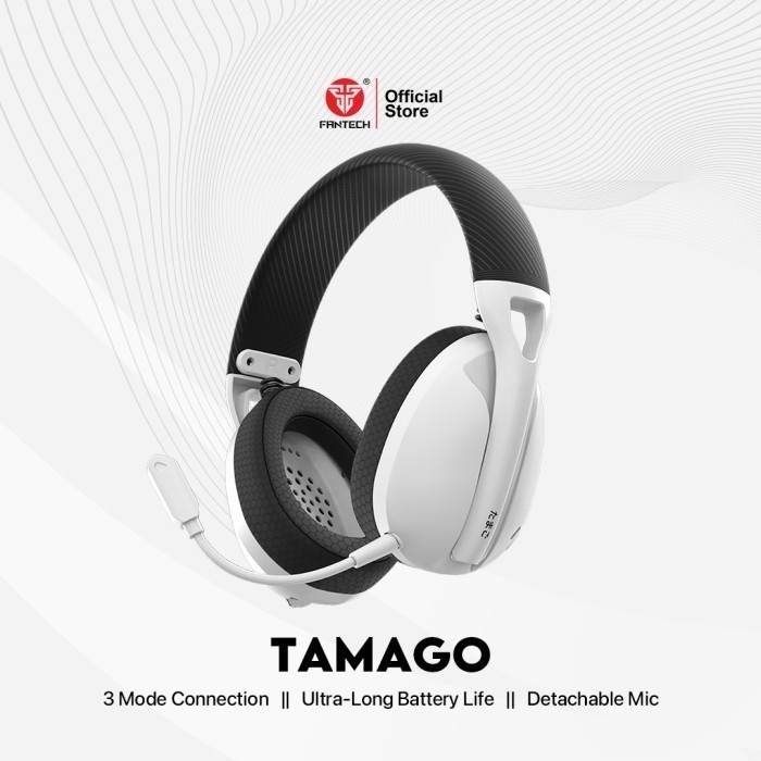 Fantech Headset Tamago Wireless Bluetooth Headphone