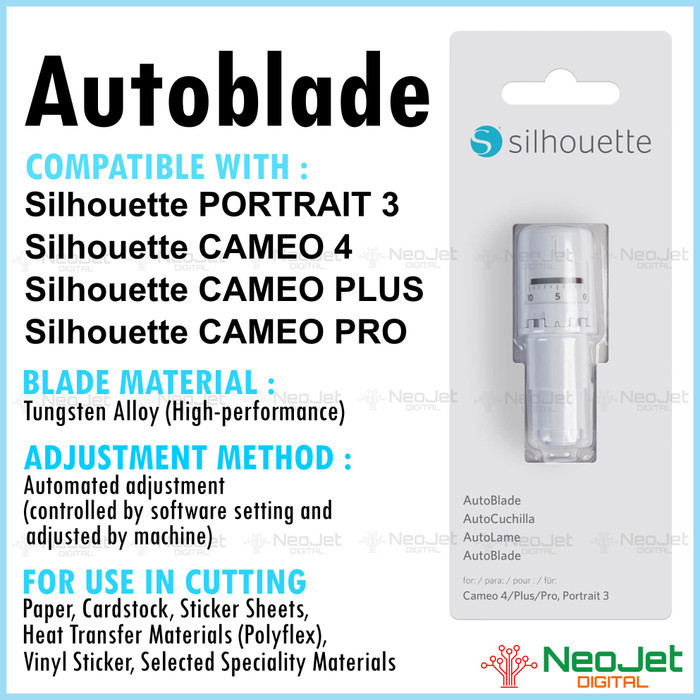 

Pisau Cameo 4 Auto Blade Autoblade Silhouette Cameo 4 Plus