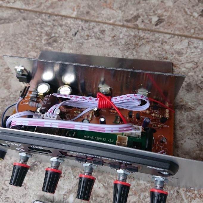 modul kit speaker aktif mono subwoofer plus USB player Bluetooth