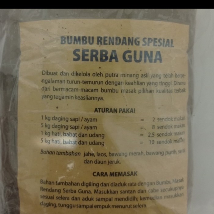

Adlian Bumbu Rendang Spesial Serba Guna 35 Gr