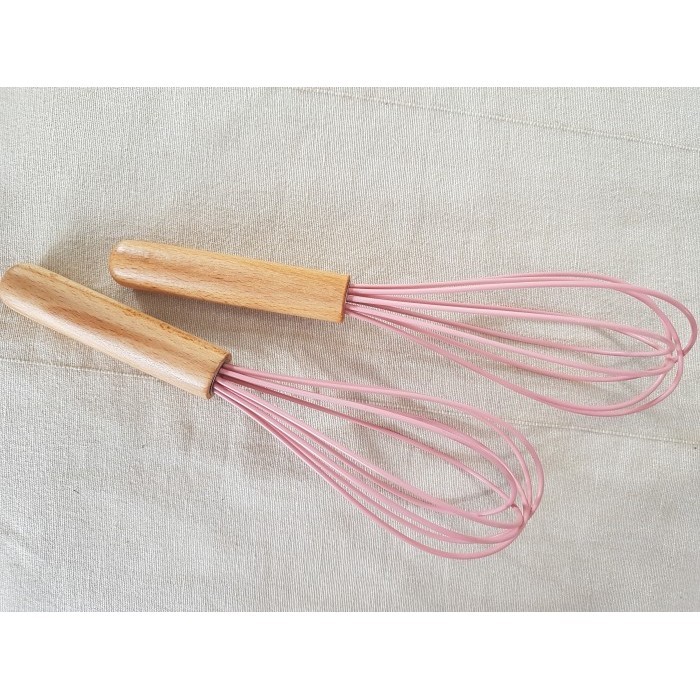 

Adlian Kocokan Telur / Egg Whisk Silicone Gagang Kayu