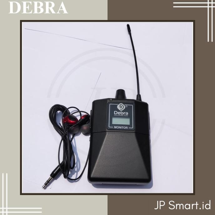 DEBRA ER-102 IEM Wireless set monitor System ear monitor panggung CV Megah Jaya