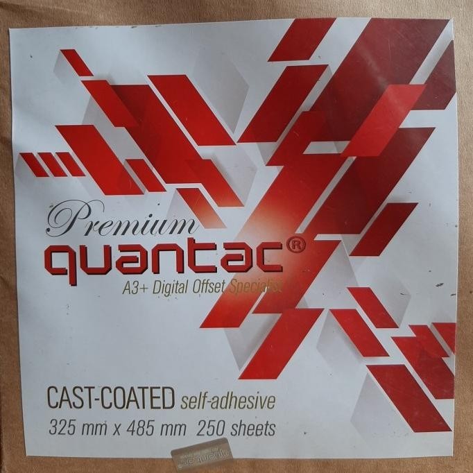 Sticker Chromo A3+ Quantac Premium