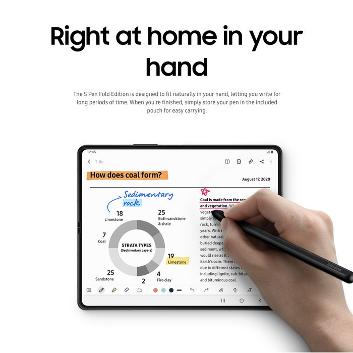 Sale New Case Samsung Galaxy Z Fold 3 Fold3 Samsung S-Pen S Pen Fold Original