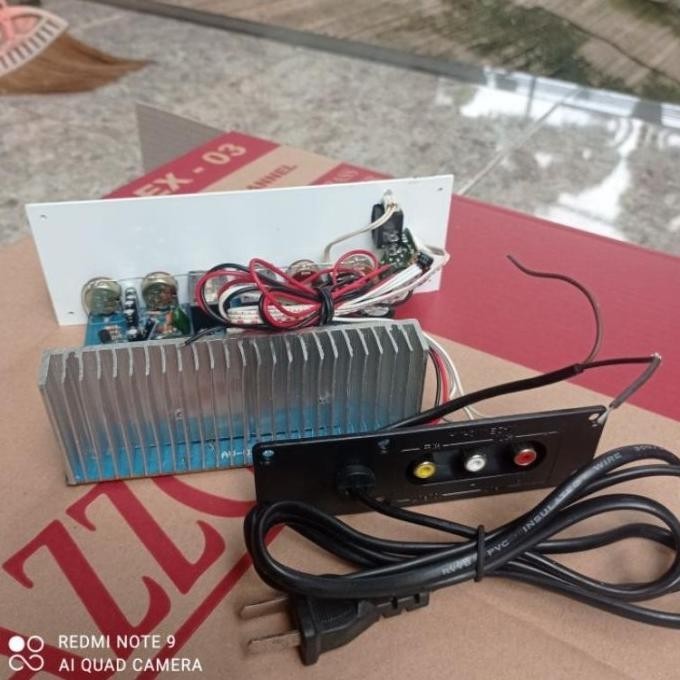 ** modul kit speaker aktif stereo plus echo **