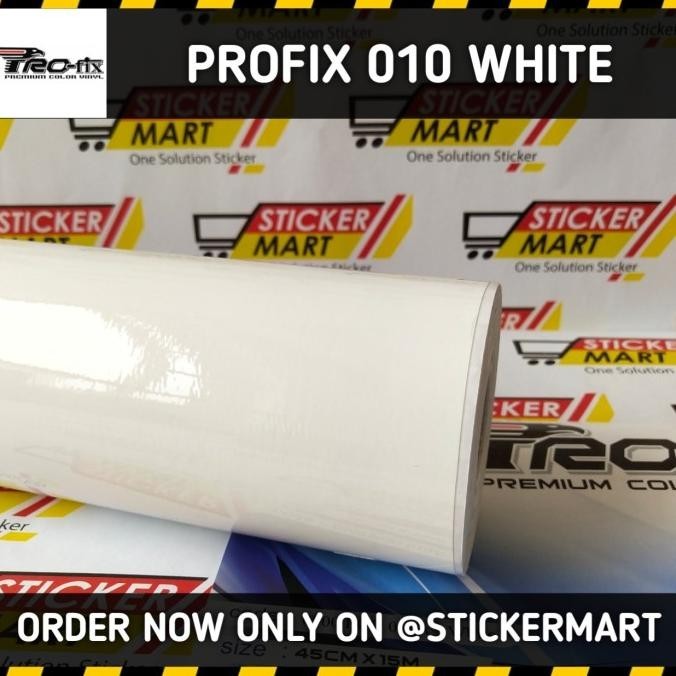 

Sticker Stiker Scotlite Vinyl Profix Putih Glossy Grosir Murah