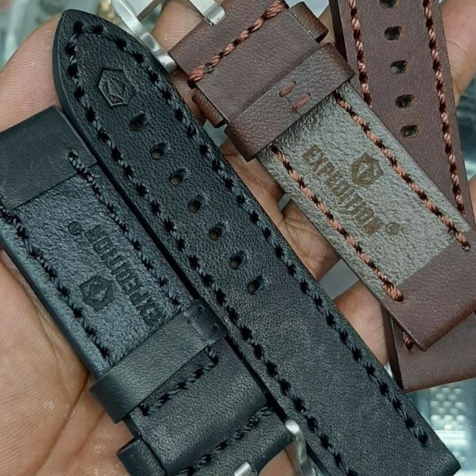 Tali Kulit Jam Expedition Asli Strap Leather Jam Tangan 22Mm 24Mm