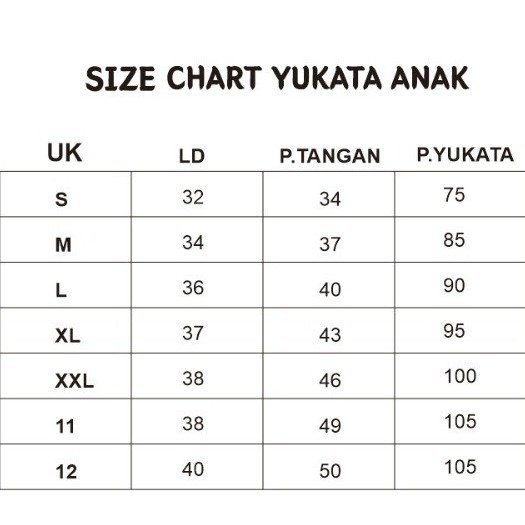 Yukata Kimono Anak Pria