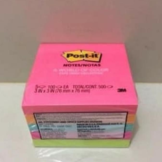 

Sticky Note Post it 3M 654 warna 76 x 76mm