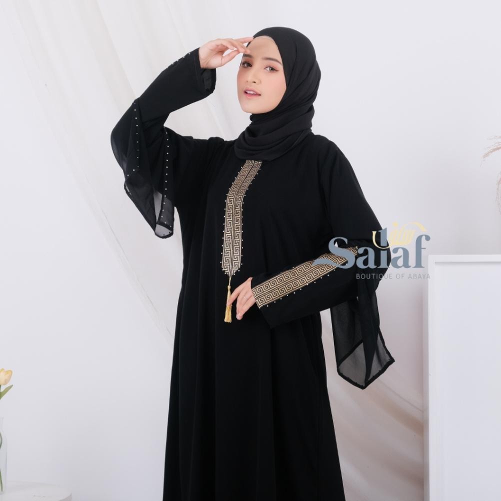 Gamis Abaya Remaja Simple Dan Elegan Kekinian Hitam Tuey Tui Mewah Dress Muslim Gamis Abaya Remaja