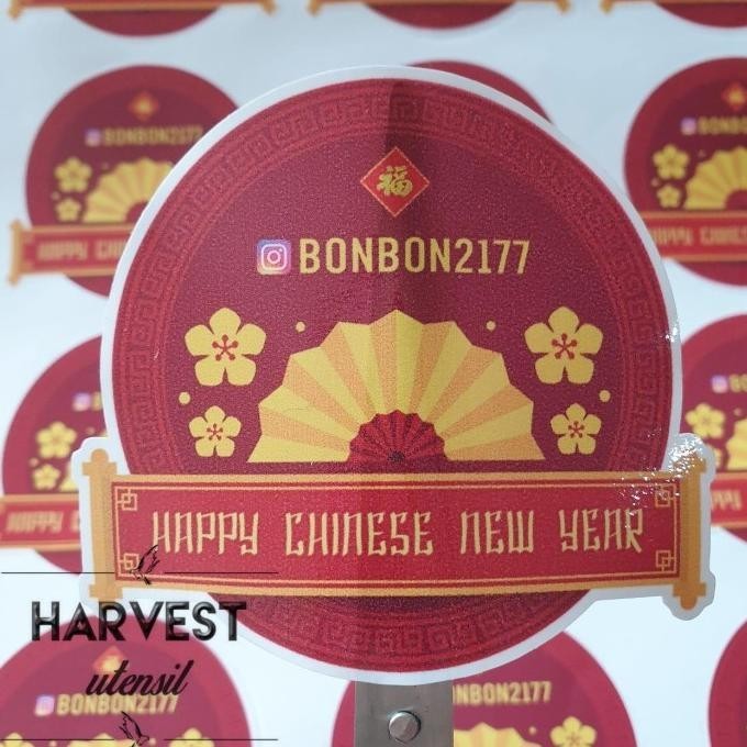 

Custom Sticker Vinyl Logo Produk Full Colour + Cutting