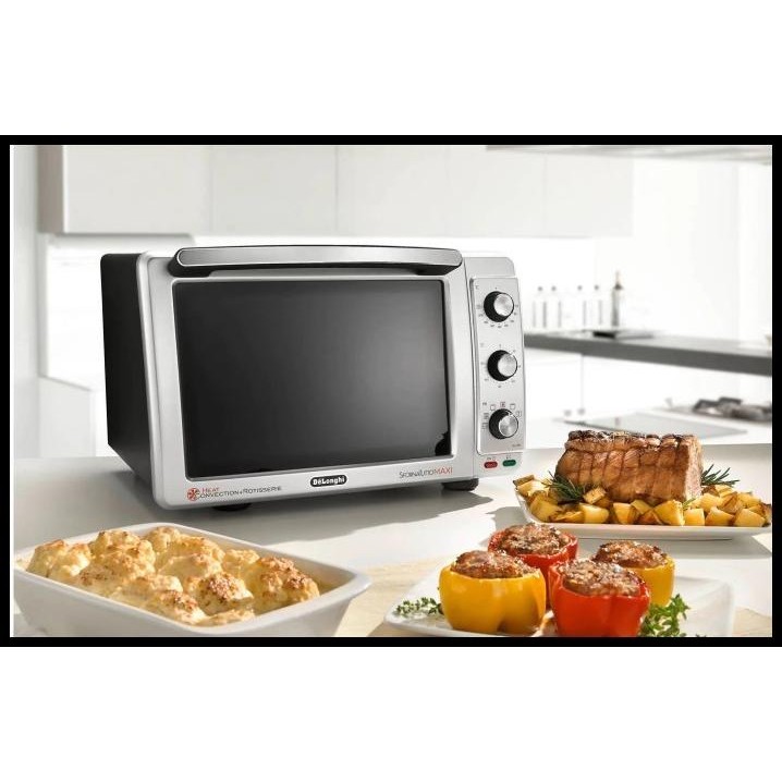 DELONGHI EO32852 ELECTRIC OVEN PEMANGGANG PEMANAS EO 32852 SILVER