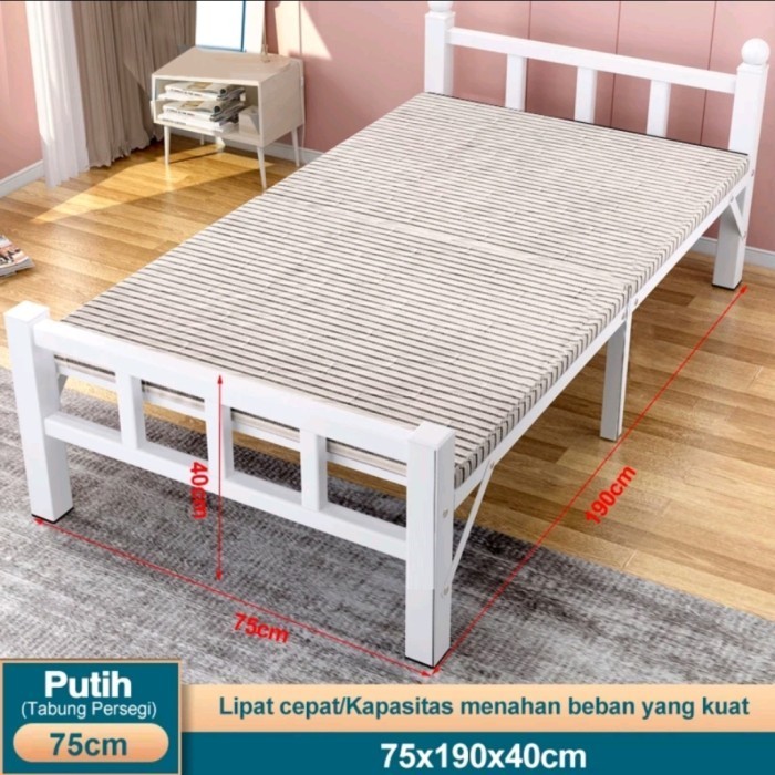 

Ranjang Lipat Besi Folding Kokoh Kuat Best Quality