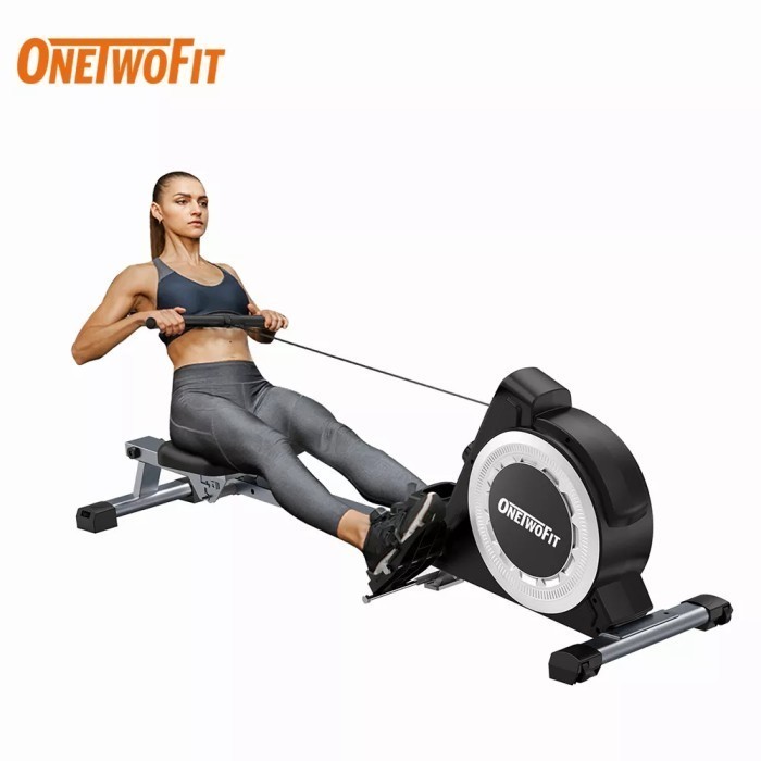 

Rowing Machine Alat Fitness Resistensi Adjustable Quality