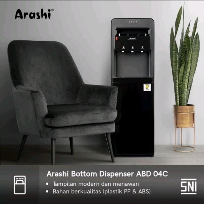 

Dispenser Galon Bah Hot And Cold Arashi