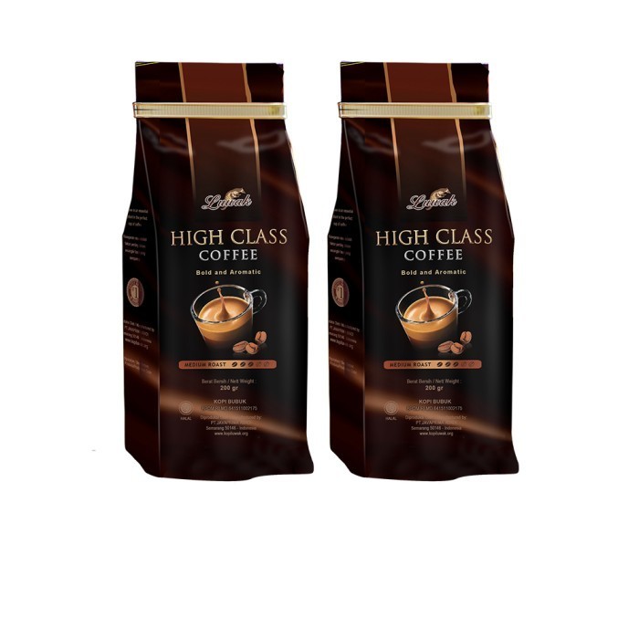 

Kopi Luwak High Class Medium Roast Powder 200Gr Twin Pack