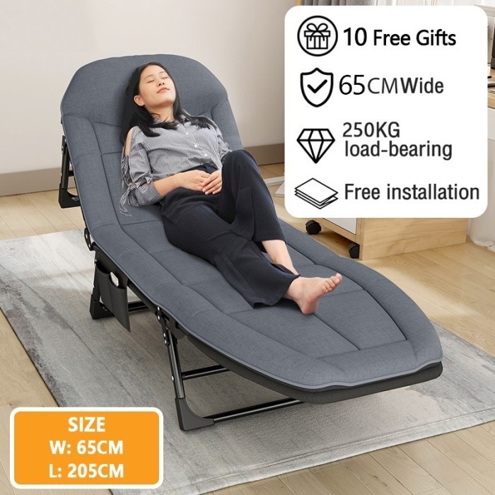 

Folding Bed Kursi Malas Santai Premium Kokoh