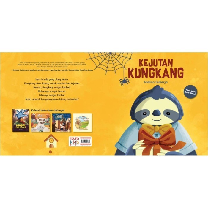 

Seri Read Aloud: Kejutan Kungkang