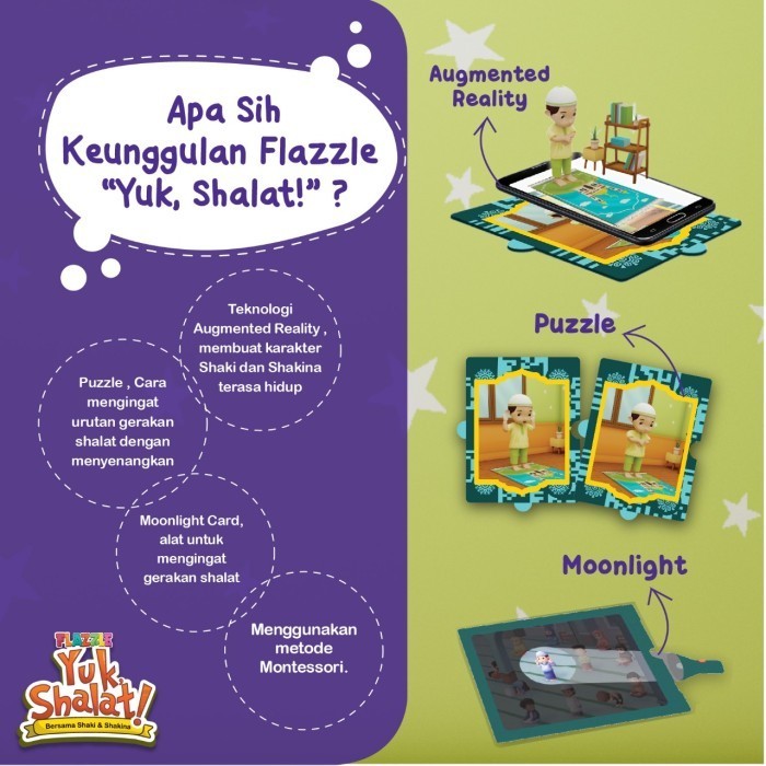 

Sakina - Ar Flazzle: Yuk, Shalat! Bersama Sakina Augemnted Reality