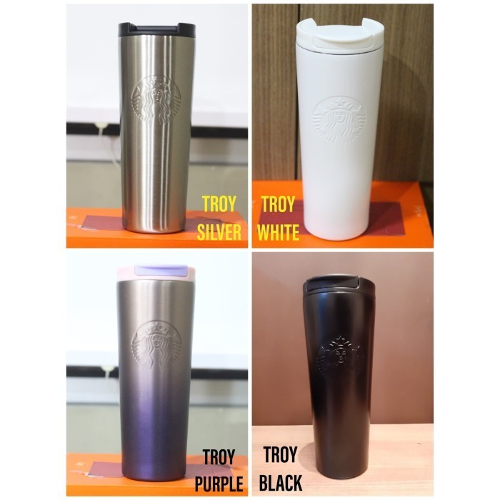 Tumbler Starbucks Original Siren Troy Botol Termos Air Panas Stainless