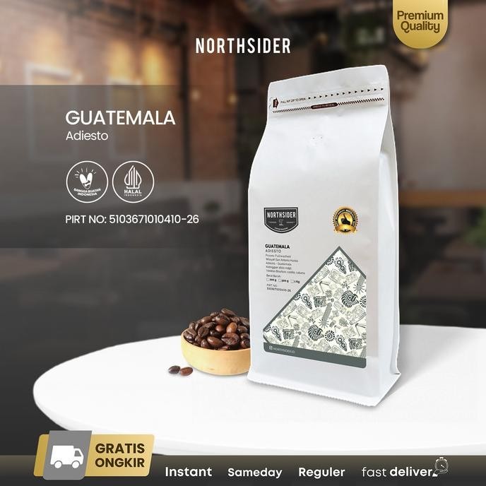 

Northsider Kopi Arabika Guatemala Adiesto Fully-Washed Coffee 1Kg