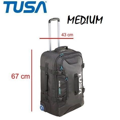TERMURAH - Roller Bag Tusa Tas Roda Travel Dive Gear Alat Selam Scuba Diving