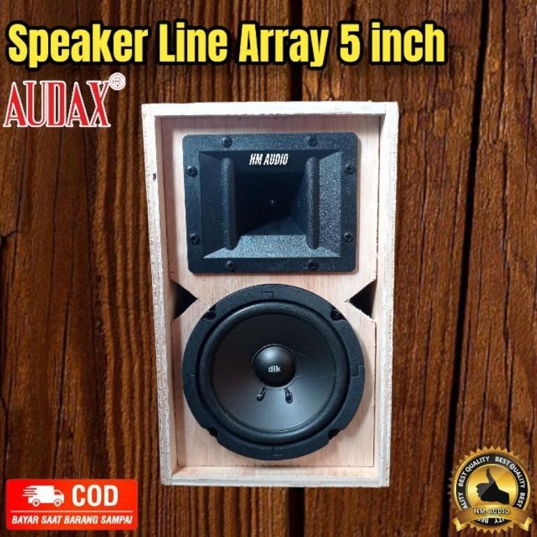 6.6 Speaker 5 Inch + Box Speaker Line Array 5 Inch Miniatur