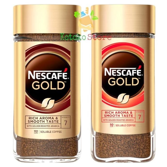 

Nescafe Gold Decaf/Nescafe Gold Smooth & Rich/Kopi Nescafe Jar 100Gr