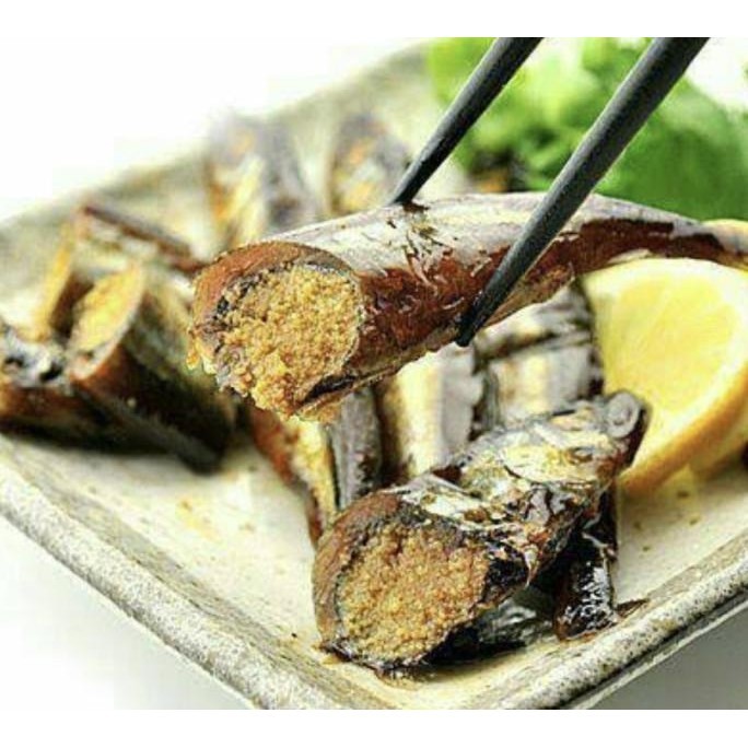 

ikan shisamo capelin telur Canada @350 gram DS10