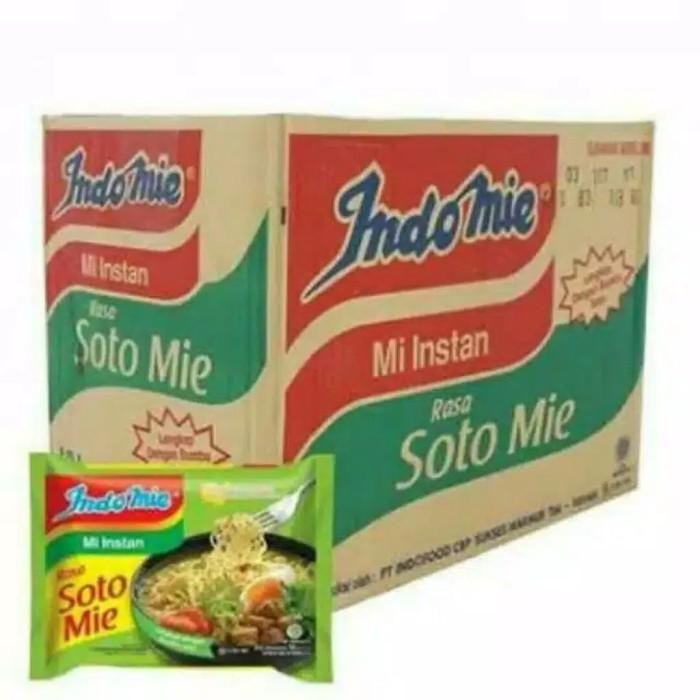 

Indomie Soto Ayam 1 Dus Isi 40 Bungkus / Mie Instan Kuah Rasa Soto Mie