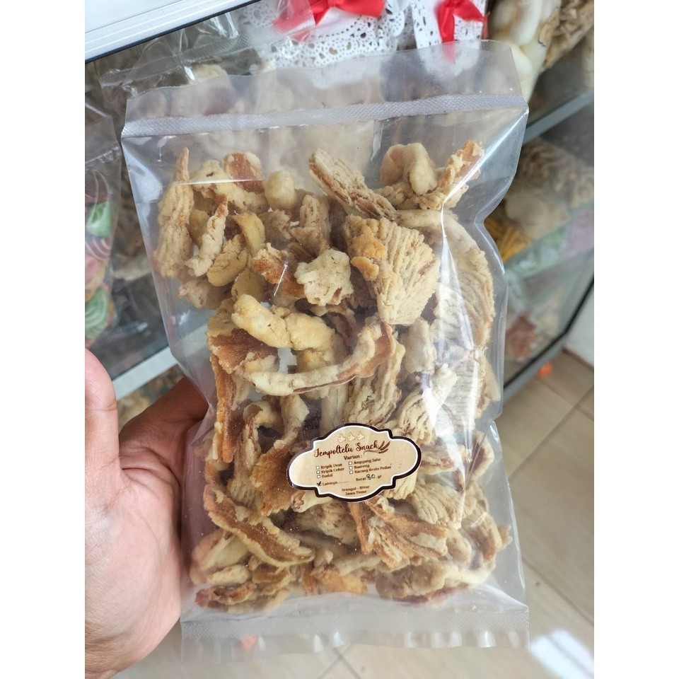 

V5G Keripik Kripik Jamur Crispy Original Murah Harga Grosir 100Gr KYn