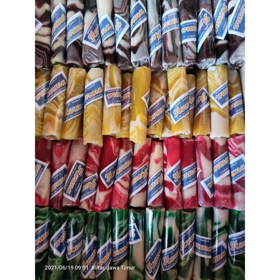 

KU6 Dodol Garut Zebra Aneka Macam Macam Rasa Legit Manis Enak Camilan C8P