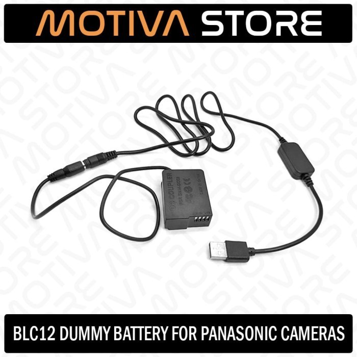 Blc12 Dummy Battery For Panasonic Lumix G7 G85 G80 Fz1000 Fz2500 Dcc8