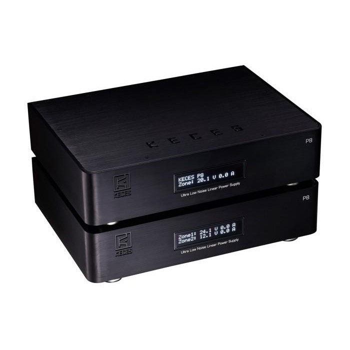KECES P8 - 8 AMPER ULTRA LOW NOISE LINEAR POWER SUPPLY - 19V / 20V DC