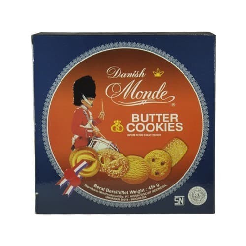 

Monde Butter Cookies Blue Shell 454Gr