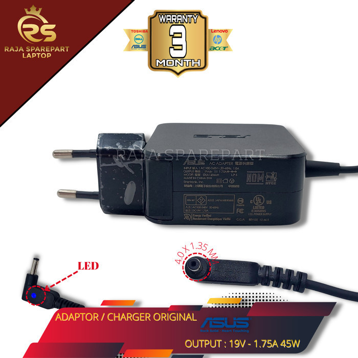 Adaptor Charger Laptop Asus Sonic Master A409M 19V-1.75A 33W Original