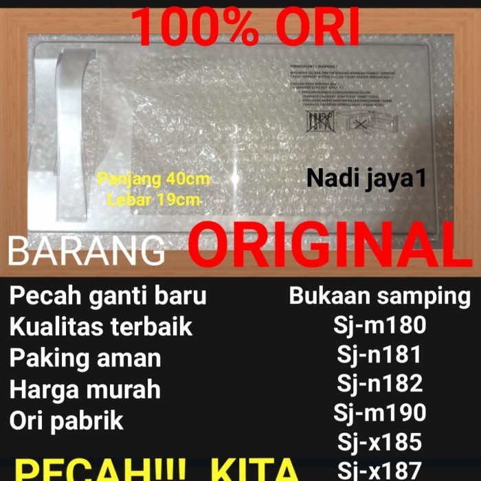 Terlaris Tutup freezer kulkas sharp 1 pintu bukaan samping SALE