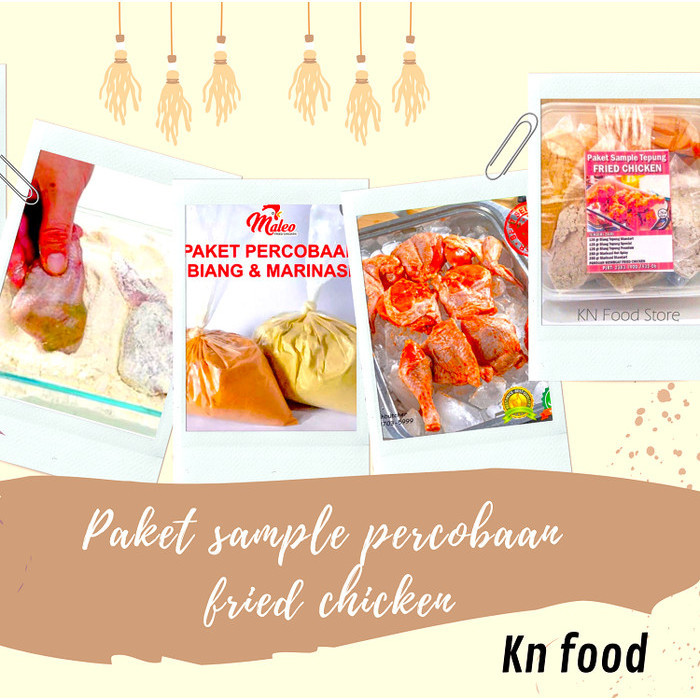 

Bumbu Tepung Fried Chien-Paket Percobaan Bumbu Tepung Fried Chien