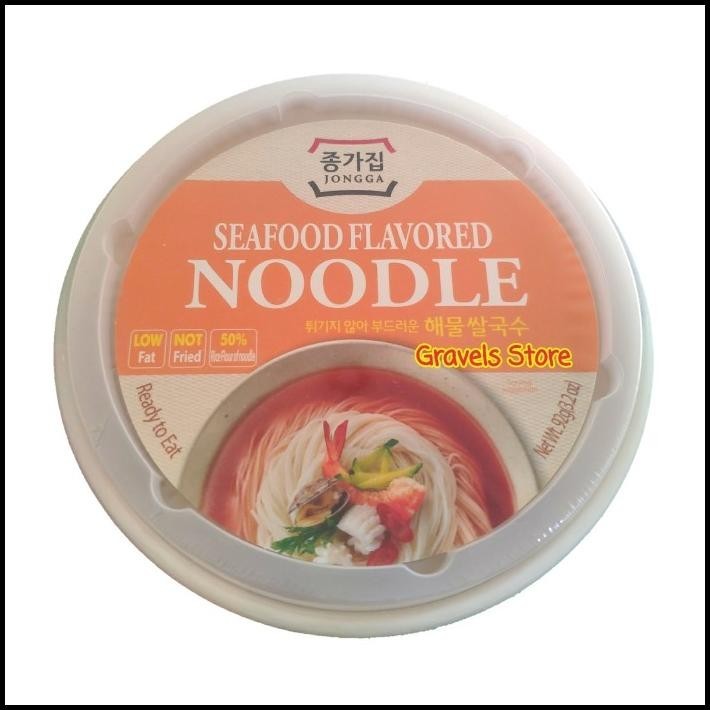 

[92Gr] Jongga Rice Noodle - Seafood Flavoured - Misua Misoa Korea