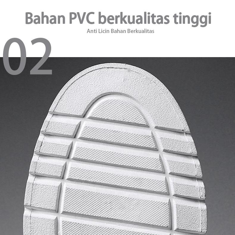 Terlaris Leedoo Sepatu Kulit Pria Original Kekinian Sneakers Casual Tinggi Kerja Kuliah Sepatu Putih