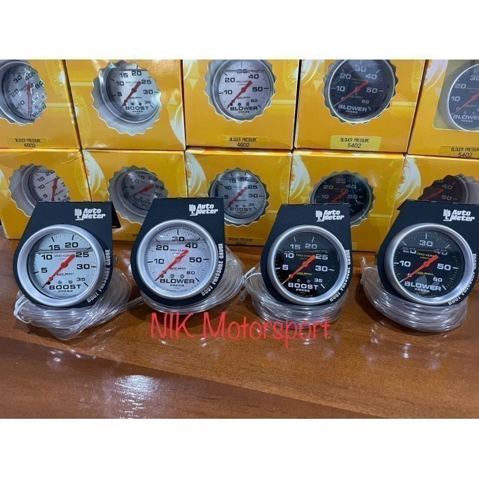 Boost Meter Diesel - Blower/Boost Pressure Gauge Set Holder Black