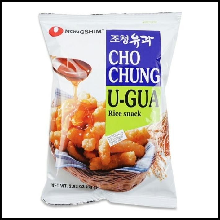 

[80Gr] Nongshim Cho Chung U Gua Rice Snack - Makanan Ringan Korea