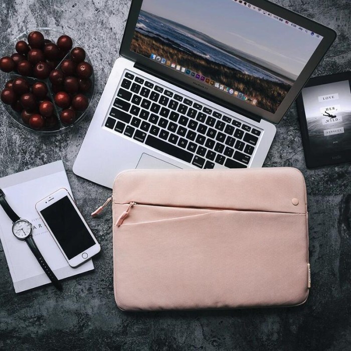 SLEEVE CASE TABLET TOMTOC A18-A01C 11 INCH IPAD PRO/SAMSUNGTAB PINK