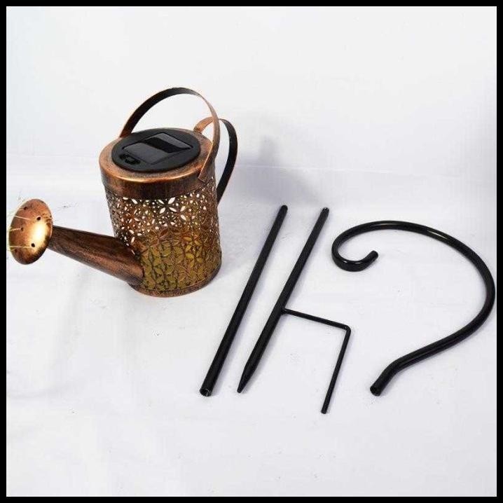 LAMPU HIAS TAMAN TENAGA SURYA MODEL KETEL UKURAN BESAR OUTDOOR