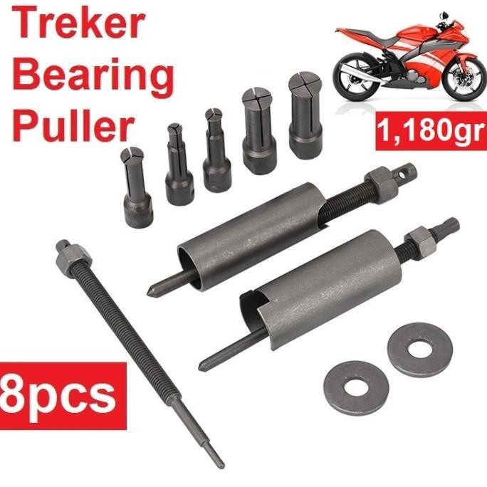 Treker Bearing Puller Set 8 Pcs Treker Bearing Tanam CVT Lepas Pembuka